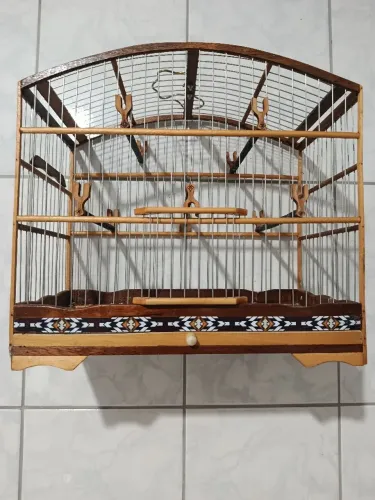 Gaiola de passeio luxo (pássaro pequeno)
