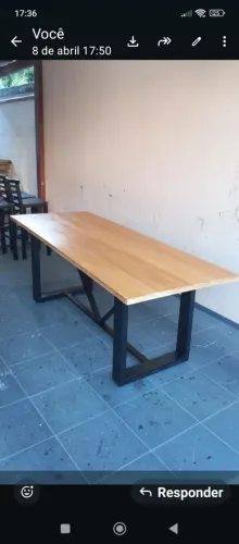 Linda mesa de 2,10x80 NOVA!!