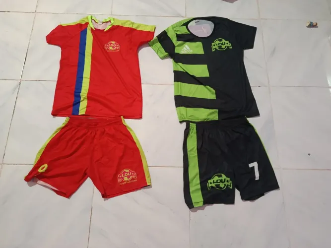 Equipagem de escolinha de futebol
