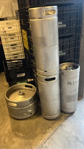 Barril inox slim 20litros