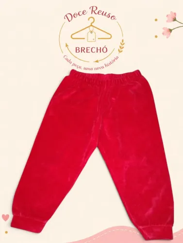 Calça veludo