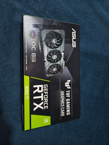Placa de vídeo ASUS TUF GeForce RTX 3060 Ti OC Edition 8GB