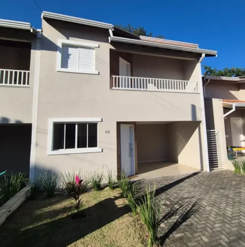 Casa em Condomínio Recanto da Villa em Hortolândia com móveis planejados e suíte estuda pe
