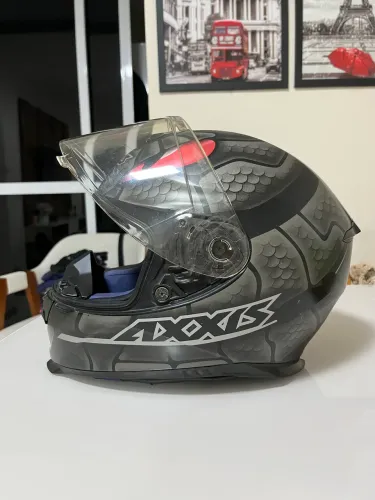 Capacete axxis snake usado n56