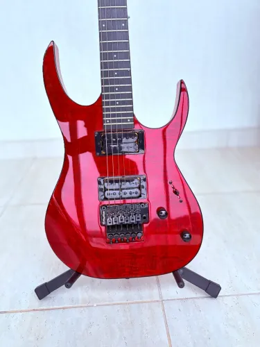 Guitarra S by Solar SB4.6FRFBR | Floyd Rose | Flame Red
