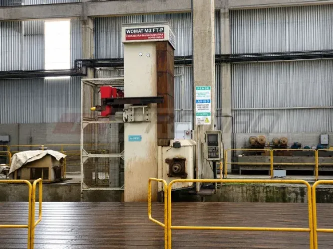 MANDRILHADORA FRESADORA HORIZONTAL CNC FLOOR TYPE WOTAN M3 FTP