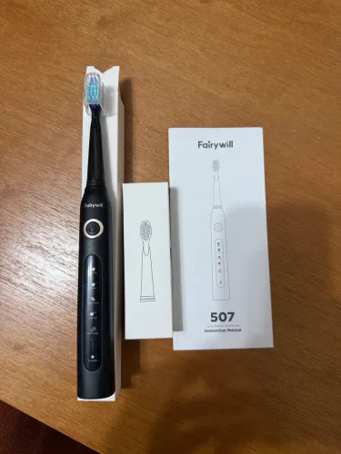 Escova de dentes elétrica sônica usb FW-507 recarregável à prova dágua Fairywill