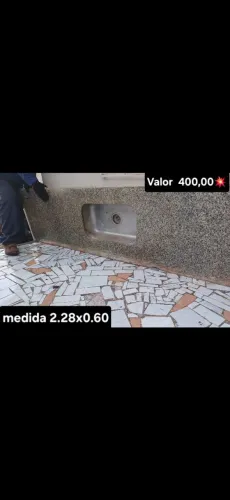 Pia de cozinha Mármore