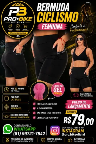 Short bermuda Ciclismo