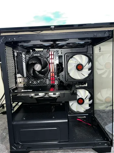 Pc Gamer Ryzen 5 3600 + Rx580 8GB, leia descrição? 