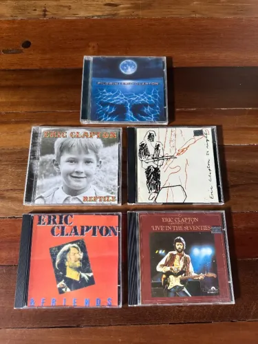 Eric Clapton - Lote c/ 6 CDS