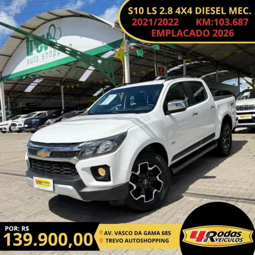Chevrolet S10 Pick-up LS 2.8 TDI 4X4 CD Dies. Mec. 2022