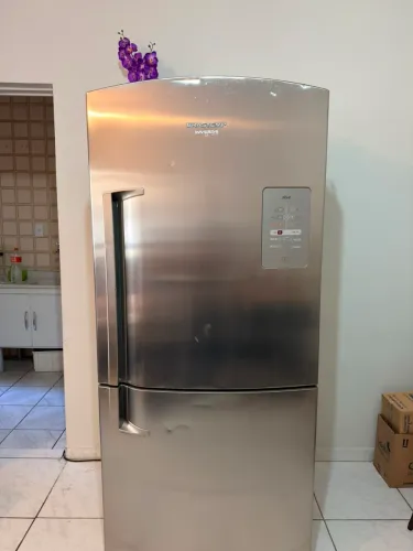 Geladeira inox
