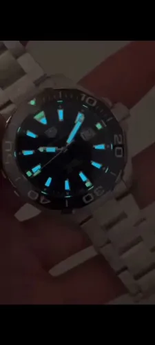 Relógio Estilo Aquaracer Automático - Aço Inox com Safira