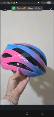 Capacete ciclismo feminino