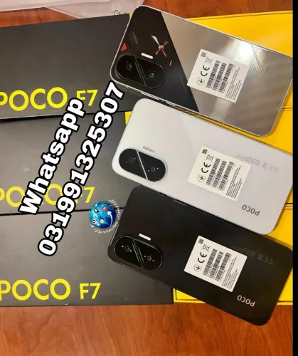 Poco F7 Xiaomi Uma Máquina (Novo Lacrado com Garantia, Frete grátis e brindes 
