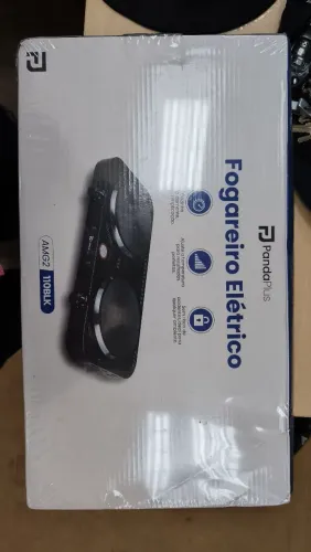Fogão Cooktop Elétrico Fogareiro 2 bocas 110v