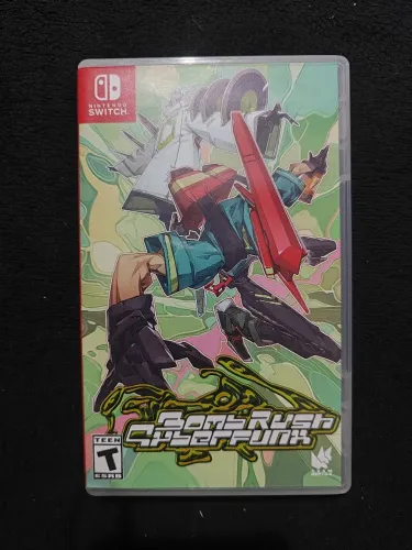 Mídia física bomb rush cyberfunk nintendo switch