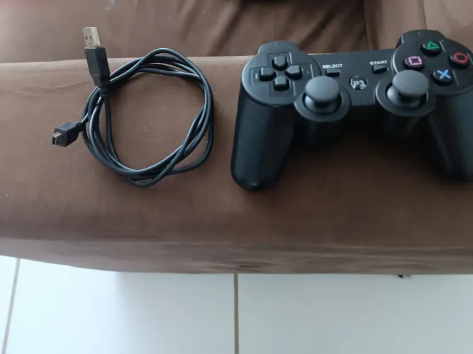 Controle de ps3 para Pc com cabo