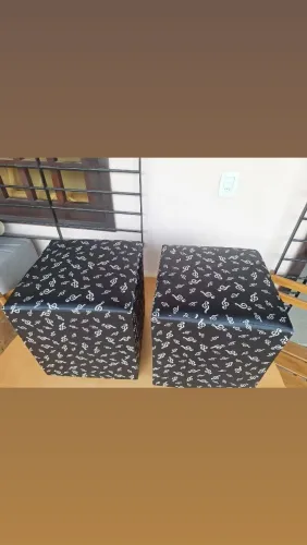 Puff 40x40 fazemos por encomenda