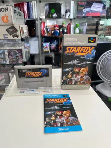 JOGO STAR FOX (JPN) NA CAIXA SEMINOVO - SUPER FAMICOM