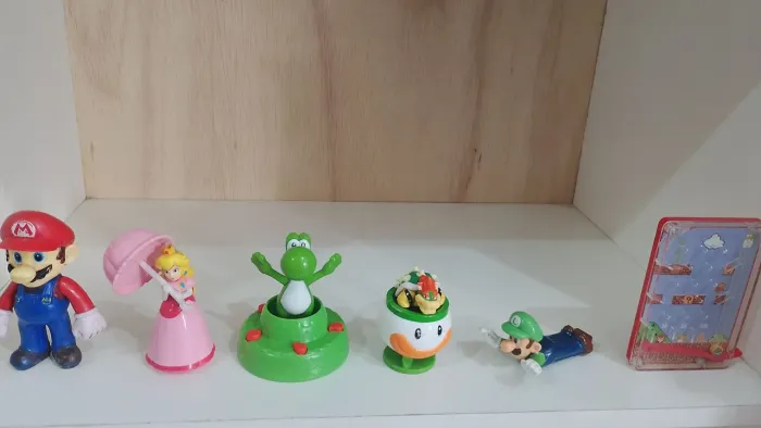 Miniaturas MC Donald's super Mario
