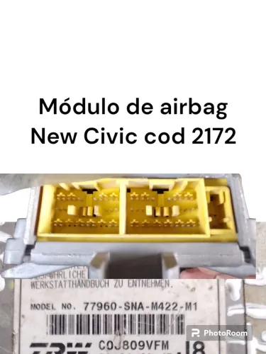 Módulo airbag New civic 