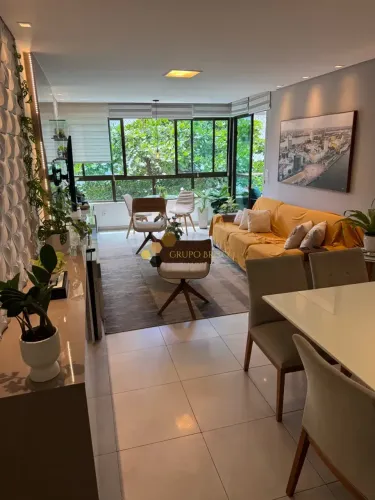 Vendo Apartamento Belíssimo 100% mobiliado e projetado 3 quartos em Boa viagem!