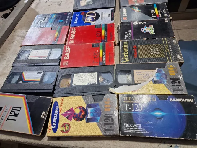 fita k7 com gravação de TV e eutros .valor unitário