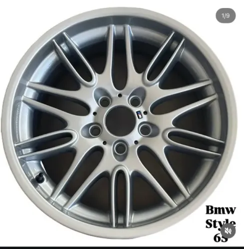 Jogo de rodas originais  bmw style 65 aro 18 tala 8 e 9,5 