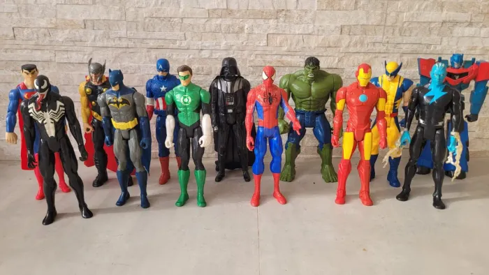 Boneco Huck , Homem Aranha , originais 