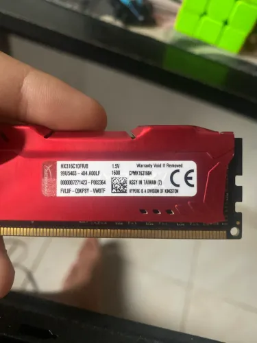 Memória RAM HyperX 8GB DDR3