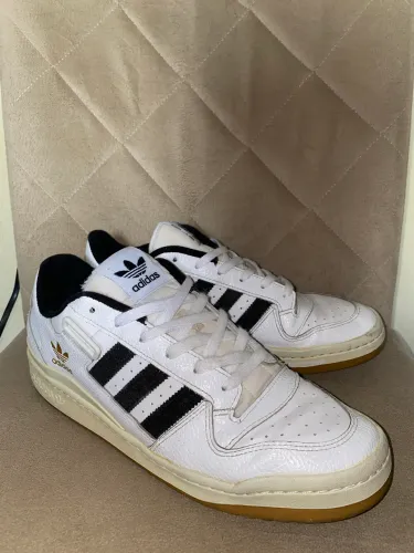 Adidas Originals Forum - Branco/Preto - Nº 44/45 - Ótimo Estado - 70% mais barato