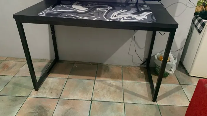 mesa para seu escritório quarto gamer coloca sua tv e monitor xbox ps notebook