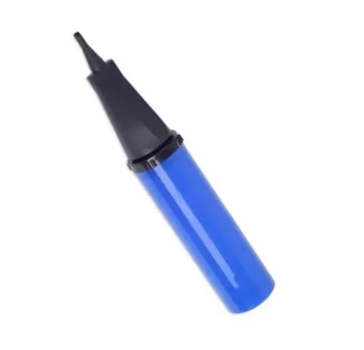 Bomba Inflador Manual De Encher Balões E Bexigas Azul