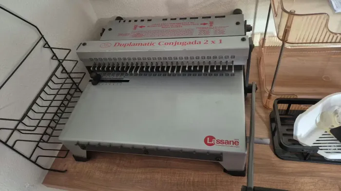 Encadernadora 2x1 lassane duplamatic conjulgada