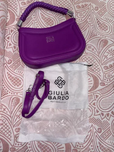 Bolsa Roxa Grande 