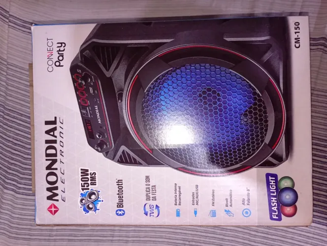 Caixa de som MONDIAL ELECTRONIC