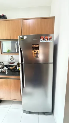 Geladeira Frost free inverter 435 litros panasonic perfeito estado de conservação 