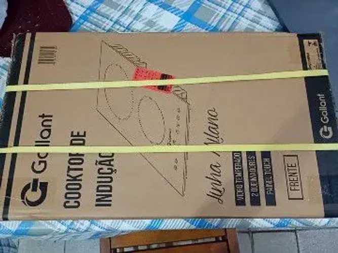 Fogão a indução novo