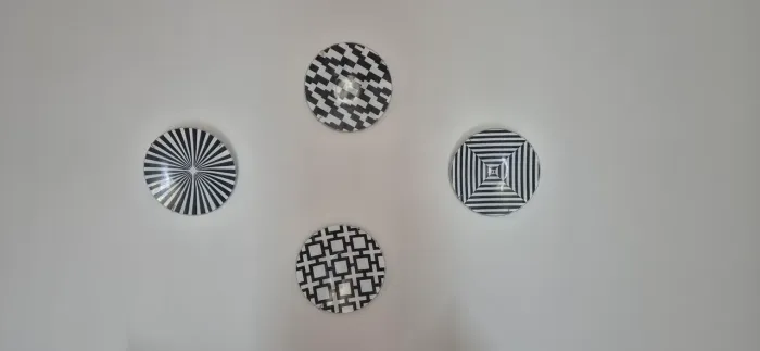 Conjunto de pratos para parede