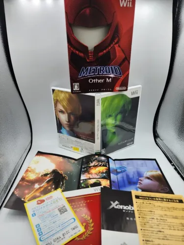 Metroid Other M Japonês Com Luva Nintendo Wii
