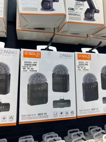 Microfone Lapela Tipo C