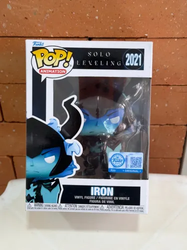 BONECO FUNKO POP SOLO LEVELING IRON 2021