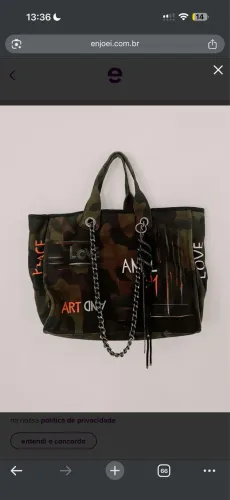 bolsa de lona militar animale