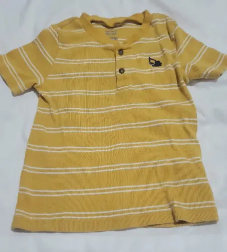 Camisa Carter's de botão - Tam: 4 anos