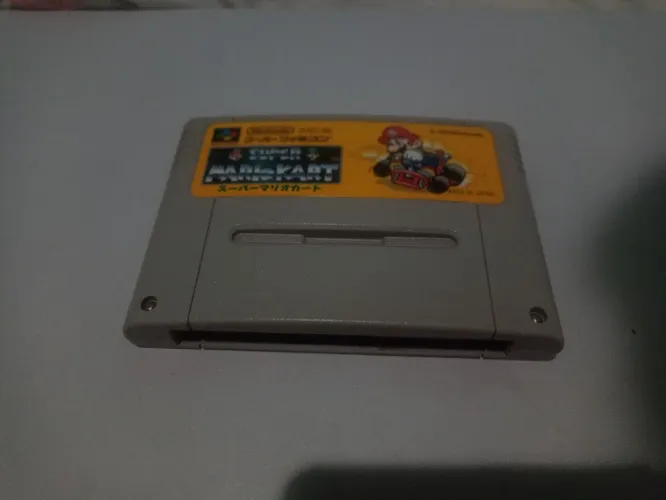 Super Mario Kart versão japonesa para Super Famicom