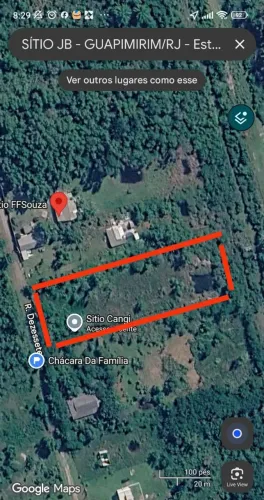 Guapimirim - Vale das pedrinhas - Vendo terreno 100% plano