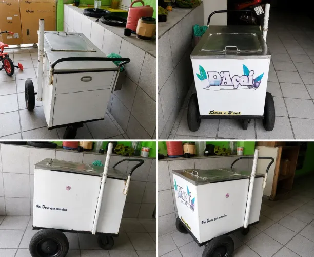 Carrinho de açaí