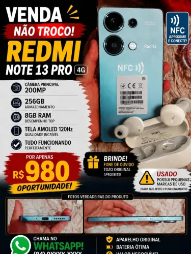 Vende se redmi note 13 pro